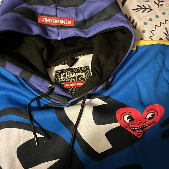 Members Only Multicolor mens Hoodie - Picture 5 of 7